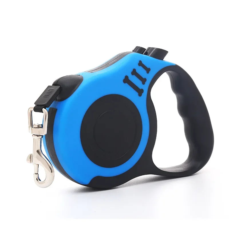 Luxury Retractable Dog Leash - Automatic 3M/5M Traction Rope for Small & Medium Dogs